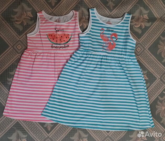 Пакет одежды двойняшкам на 8-10лет