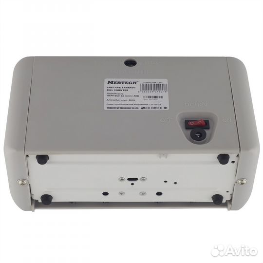 Портативный счетчик банкнот Mertech 50 Mini c акб