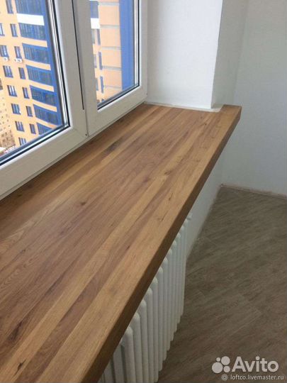 Подоконник пвх