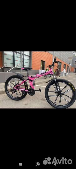 Велосипед складной на литых дисках