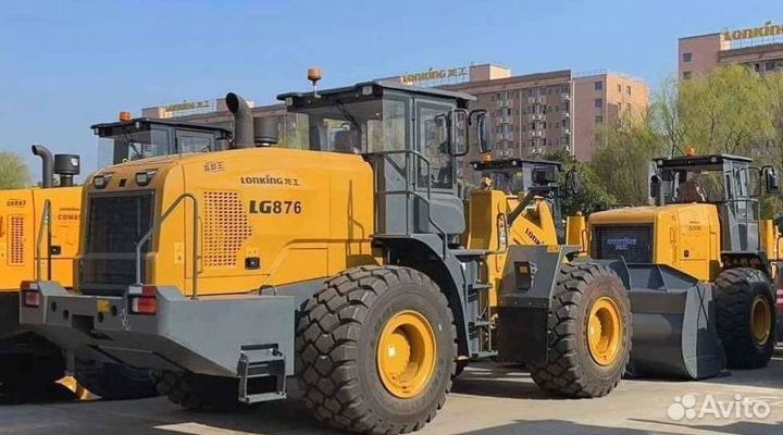 Фронтальный погрузчик Lonking LG876N, 2023
