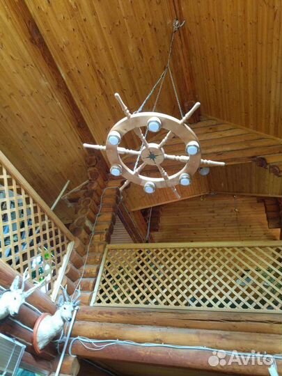 Люстра ручной работы