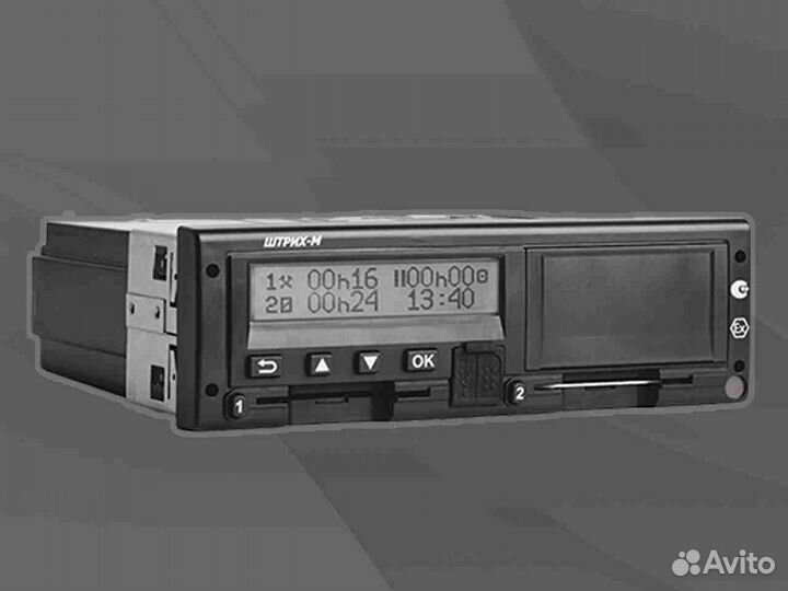 Тахограф Штрих М с чипом нкм (под гарантию)