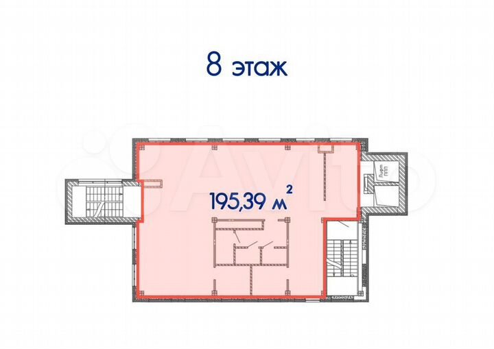 Офис, 195.39 м²