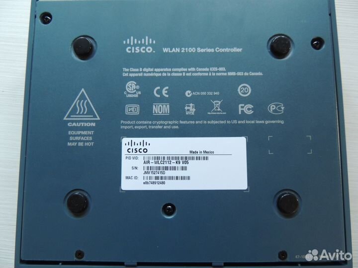 Контроллер Cisco 2100 Series AIR-WLC2112-K9