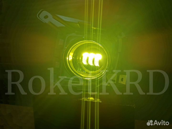 Туманки Toyota Land Cruiser 200 LED