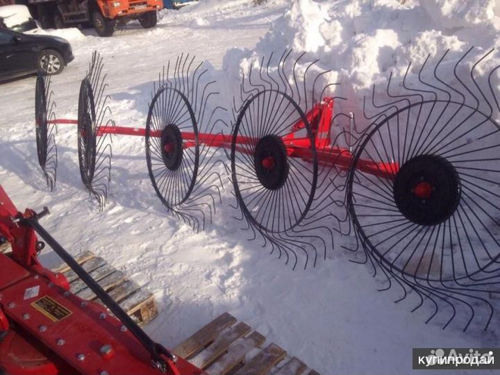 Грабли Кормилец 5 колес, 2023