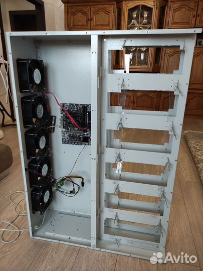 Корпус для майнинг фермы Coldcase 12 с тушкой