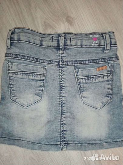 Джинсовая юбка