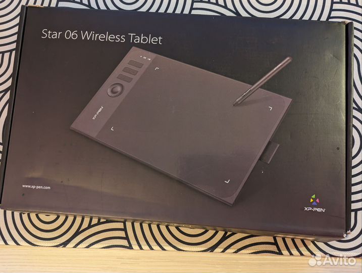Xp-pen star 06 wireless tablet