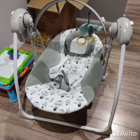 Детские качели Шезлонг Kindercraft flo