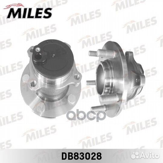 Ступица с подшипником задняя +ABS, mazda 3/mazd