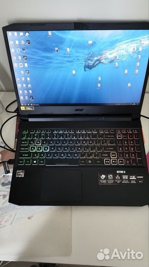 RTX 3080/16gb/512ssd Acer nitro 5 an515-45-r4yy