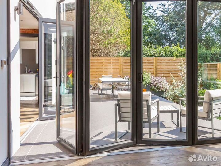 Алюминиевые окна рамы-купе