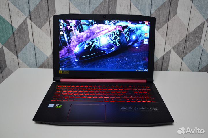 Acer Nitro 5 GTX 1050 4 Гб/i5 8300H/16 Гб DDR4/SSD