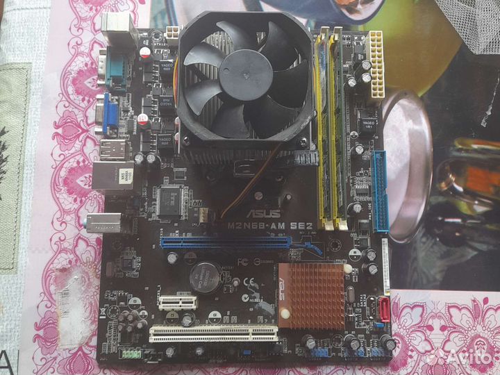Материнская плата asus m2n68-am SE2