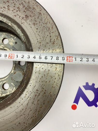 Диск тормозной передний Mercedes C-Class W204