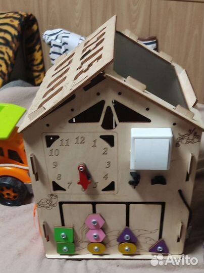 Домик кукольный, бизи борд