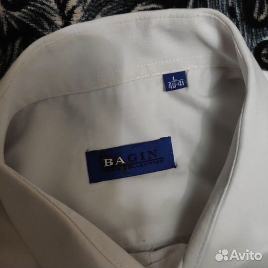 Рубашка белая хб