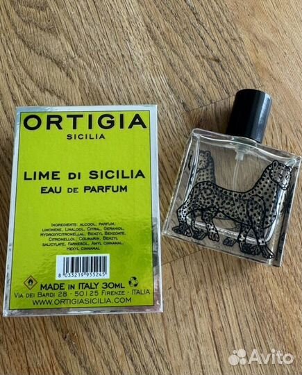 Духи ortigia