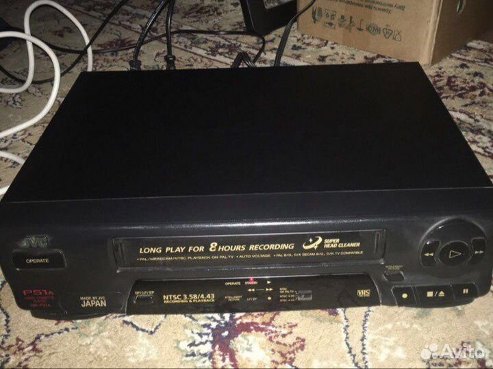 Видеоплеер японский jvc пишущий
