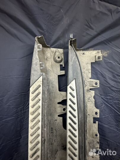 Накладки на пороги BMW x5 f15