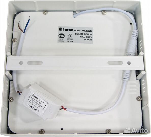 Светильник потолочный AL505 накладной 18W 27849