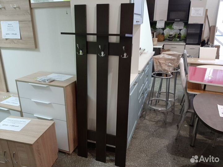 Вешалка 3 крючка венге