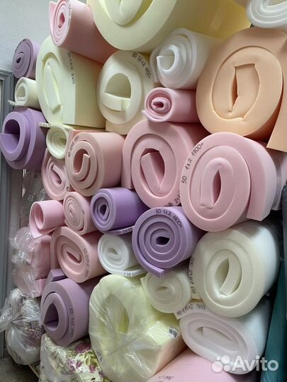 Поролон мебельный, матрасы