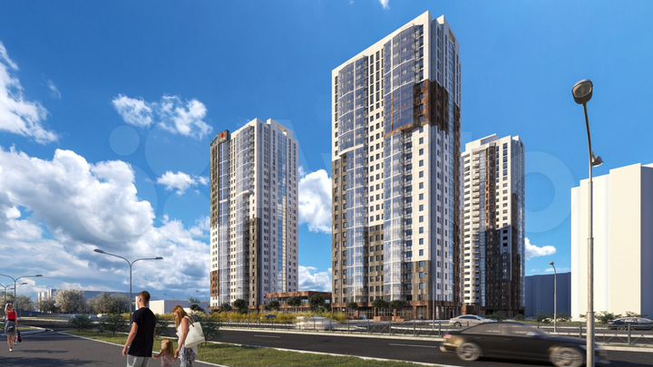 2-к. квартира, 60,5 м², 18/25 эт.