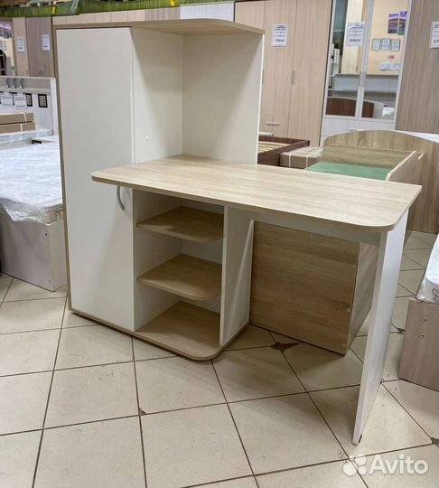 Письменный стол со шкафом (новый)