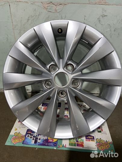 Диск skoda karoq 16 оригинал 57A601025A