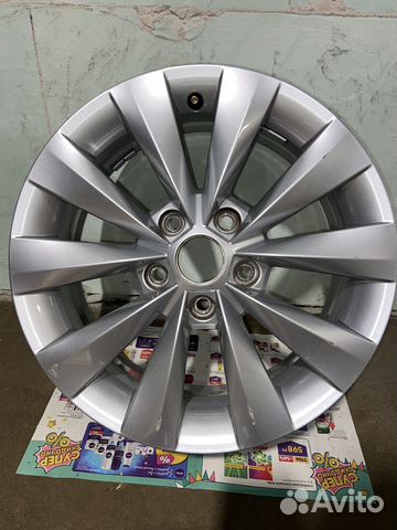 Диск skoda karoq 16 оригинал 57A601025A