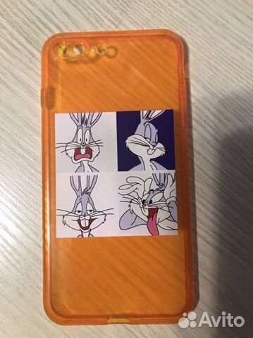 Чехол на iPhone 7 plus силиконовый