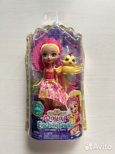 Энчантималс Enchantimals Сестрички Медуза Попугай