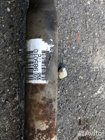 Привод передний левый на renault logan