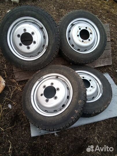 Колеса на газель, зима