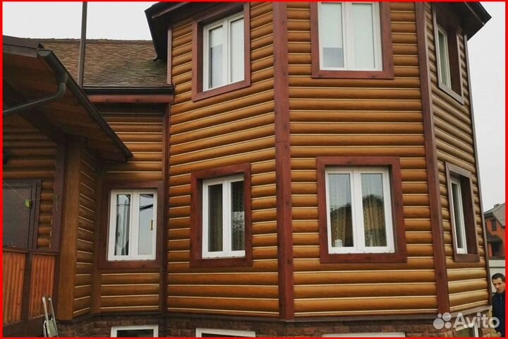 Сайдинг металлический / Строганный одноволновый ве