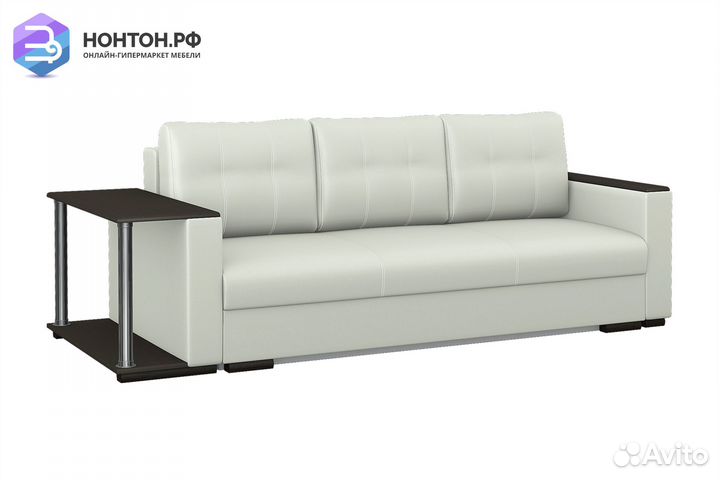 Диван еврокнижка Вега-39 белый