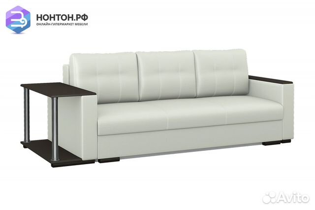 Диван еврокнижка Вега-39 белый