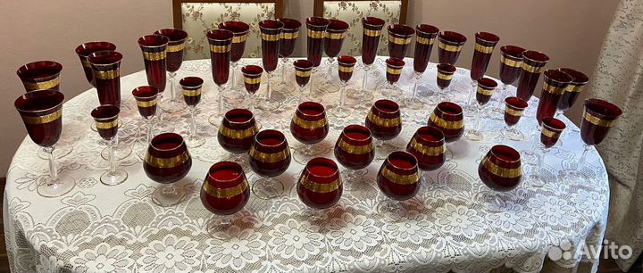 Хрустальные фужеры