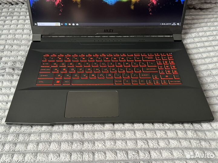 Игровой MSI 17,3 i7-11 + RTX 3050 +12gb DDR4