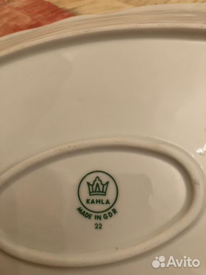 Сервиз столовый Madonna ГДР Kahla