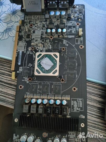 Сломанная rx570, на запчасти