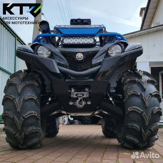 Защита днища на квадроцикл Yamaha Grizzli 700 (201