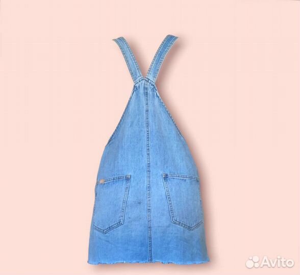 Джинсовый комбинезон Bershka