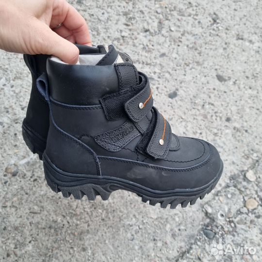 Ботинки зимние для мальчика фламинго 29