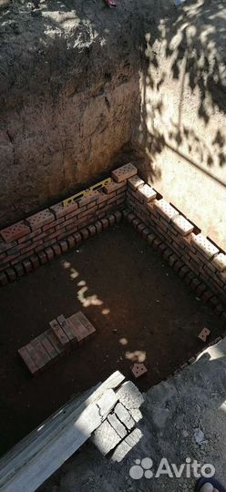 Сливная яма,траншеи,отмостки,стяжки пола