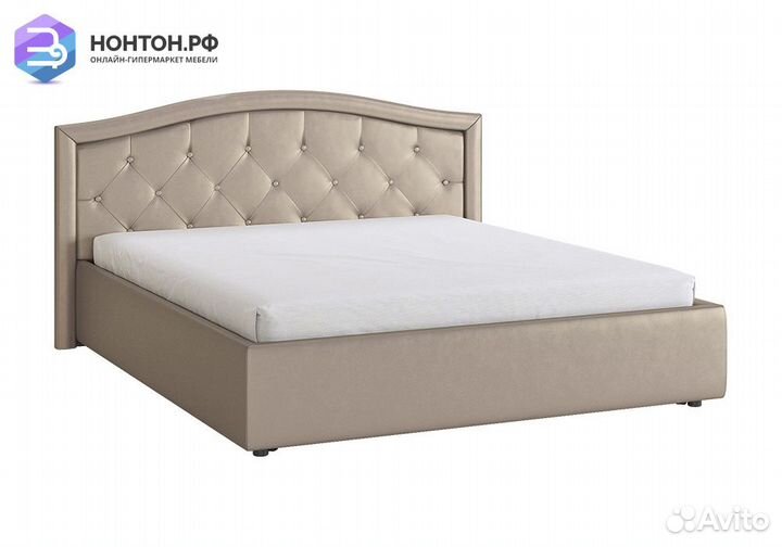 Кровать Верона 1.6 м бронза