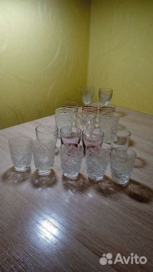 Рюмки разные